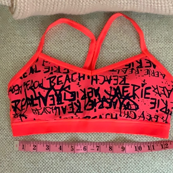 Aerie Sports Bra in Neon Orange sz M - Picture 3 of 3